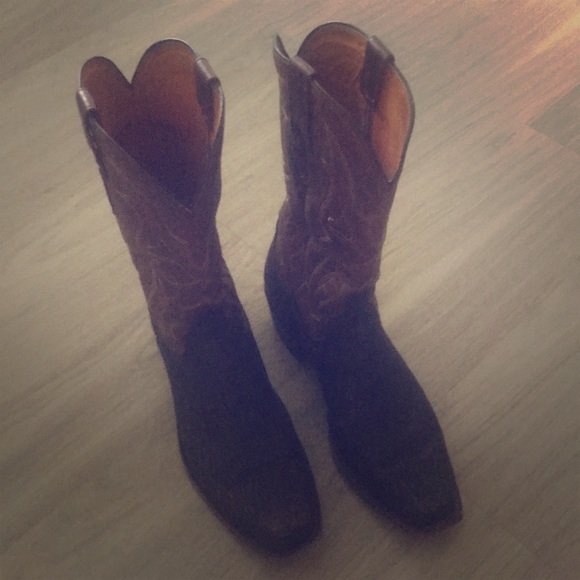 Lucchese cowboy boots, size 9.5 could be 10’s - Picture 1 of 1